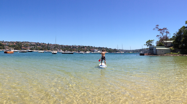 Balmoral SUP School crystal panorama