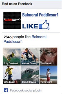 LIKE Balmoral Paddlesurf on Facebook