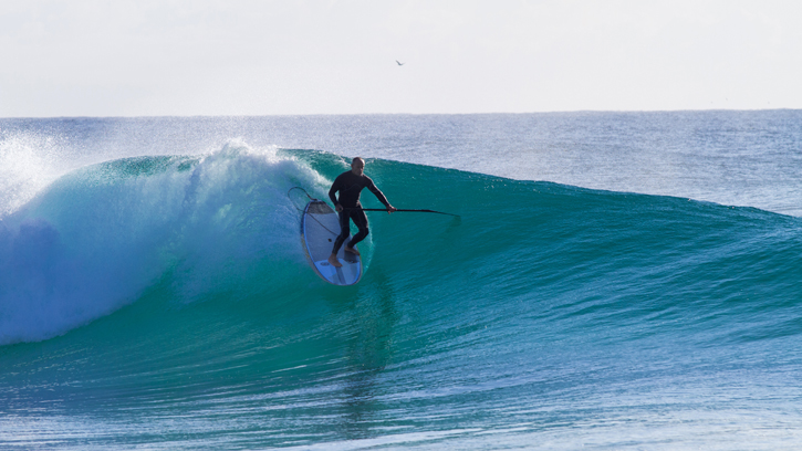 Tom Carrol SUP Surfing
